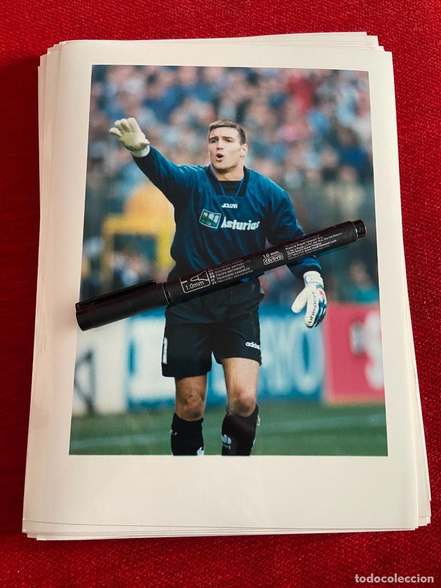 Coleccionismo deportivo: F28238 FOTO FOTOGRAFIA ORIGINAL REAL OVIEDO PORTERO DESCONOZCO QUIEN ES