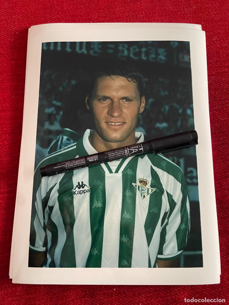 Collectionnisme sportif: F28331 FOTO FOTOGRAFIA ORIGINAL REAL BETIS LUIS MARQUEZ MARTIN