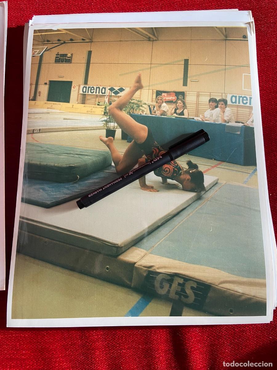 Collectionnisme sportif: FF545 FOTO FOTOGRAFIA ORIGINAL GIMNASIA DEPORTIVA FEMENINA DESCONOZCO LA GIMNASTA Y JURADO