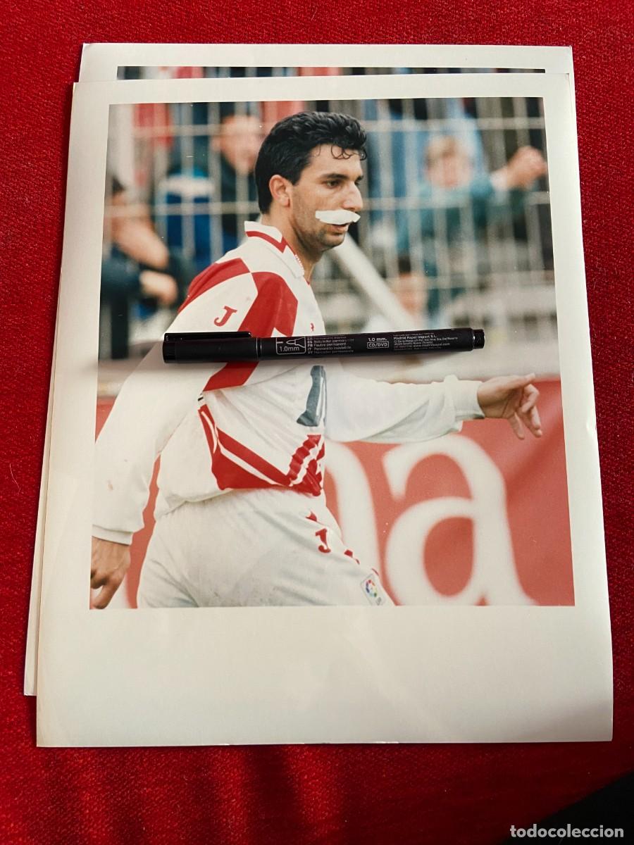 Collectionnisme sportif: FF603 FOTO FOTOGRAFIA ORIGINAL FUTBOL RAYO VALLECANO DESCONOZCO QUIEN ES???
