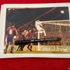 Coleccionismo deportivo: F28564 FOTO FOTOGRAFIA ORIGINAL REAL MADRID BARCELONA IVAN ZAMORANO FERRER