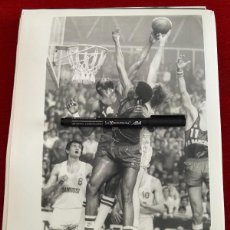 Coleccionismo deportivo: FF683 FOTO FOTOGRAFIA ORIGINAL BALONCESTO REAL MADRID BARCELONA ROMAY
