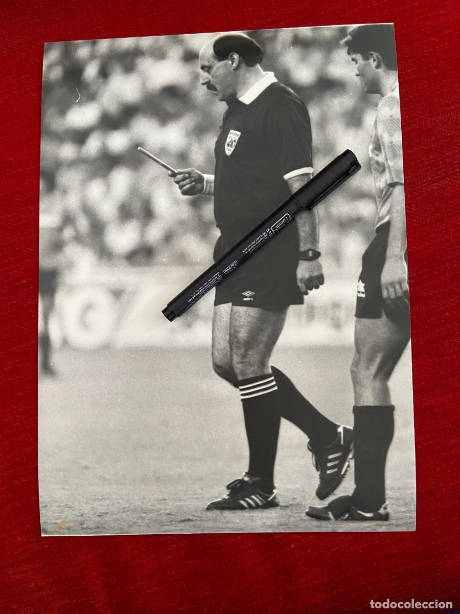 Sports collectibles: FF814 FOTO FOTOGRAFIA ORIGINAL FUTBOL ARBITRO COLEGIADO JOAQUIN RAMOS MARCOS