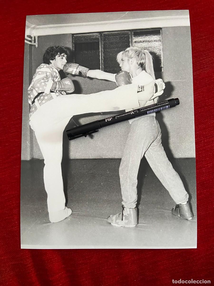 Sports collectibles: FF821 FOTO FOTOGRAFIA ORIGINAL ARTES MARCIALES KARATE TAEKWONDO DESCONOZCO QUIENES SON???
