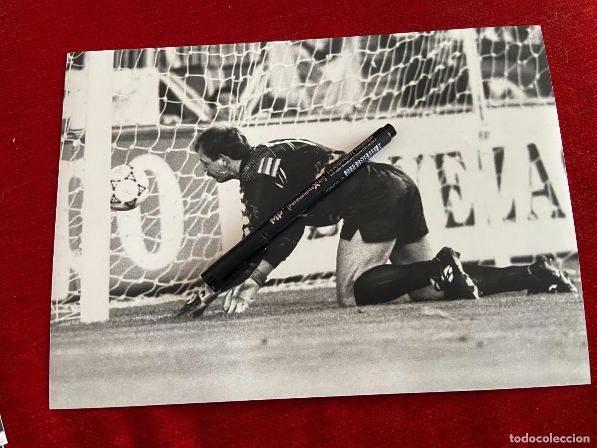 Sports collectibles: FF832 FOTO FOTOGRAFIA ORIGINAL FUTBOL DESCONOZCO EL EQUIPO Y JUGADOR PORTERO???