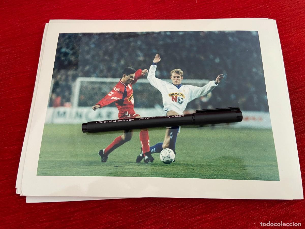 Collectionnisme sportif: F29852 FOTO FOTOGRAFIA ORIGINAL REAL MADRID DROGAS NO JUAN CARLOS AGULERA ATLETICO ROBERT PROSINECKI