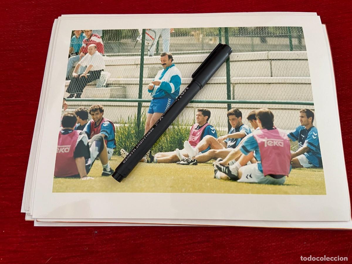 Sports collectibles: F29964 FOTO FOTOGRAFIA ORIGINAL FUTBOL REAL MADRID DEL BOSQUE CHENDO