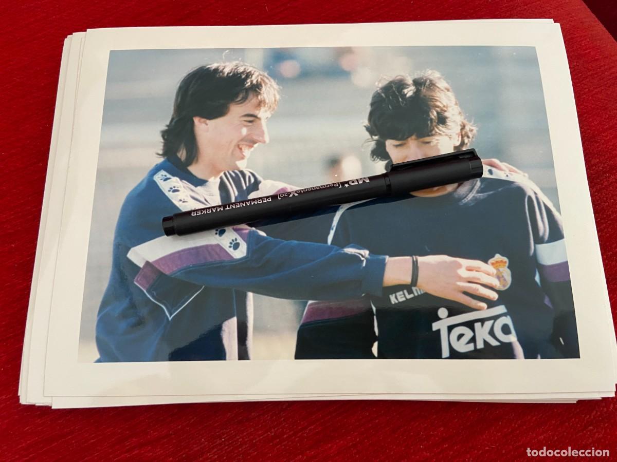 Sports collectibles: F30041 FOTO FOTOGRAFIA ORIGINAL FUTBOL REAL MADRID IVAN ZAMORANO AMAVISCA