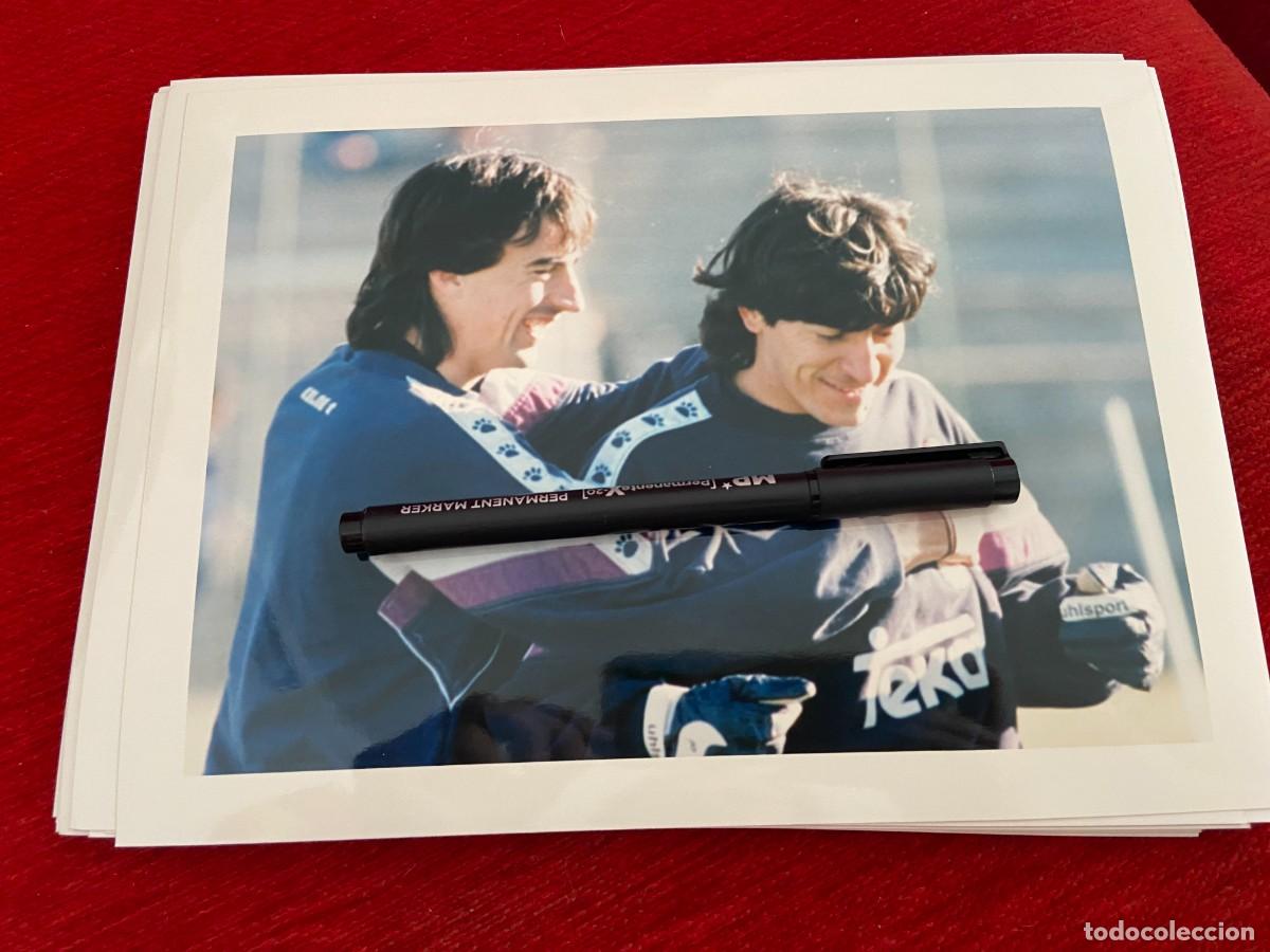 Sports collectibles: F30042 FOTO FOTOGRAFIA ORIGINAL FUTBOL REAL MADRID IVAN ZAMORANO AMAVISCA