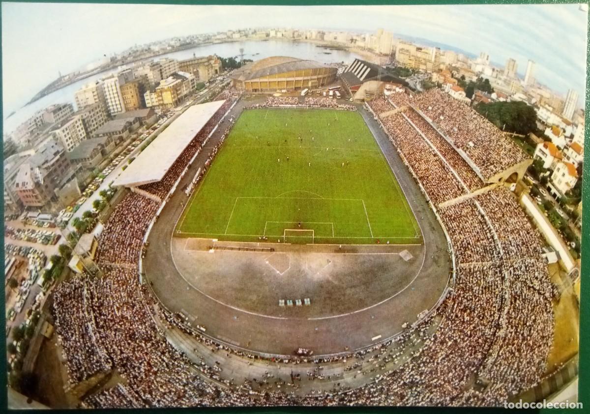 Coleccionismo deportivo: Fotografia estadio de Riazor . La Coru&ntilde;a - Foto 1