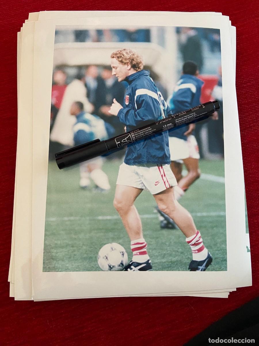 Collectionnisme sportif: F30362 FOTO FOTOGRAFIA ORIGINAL ARSENAL A&Ntilde;OS 90 DESCONOZCO QUIEN ES??