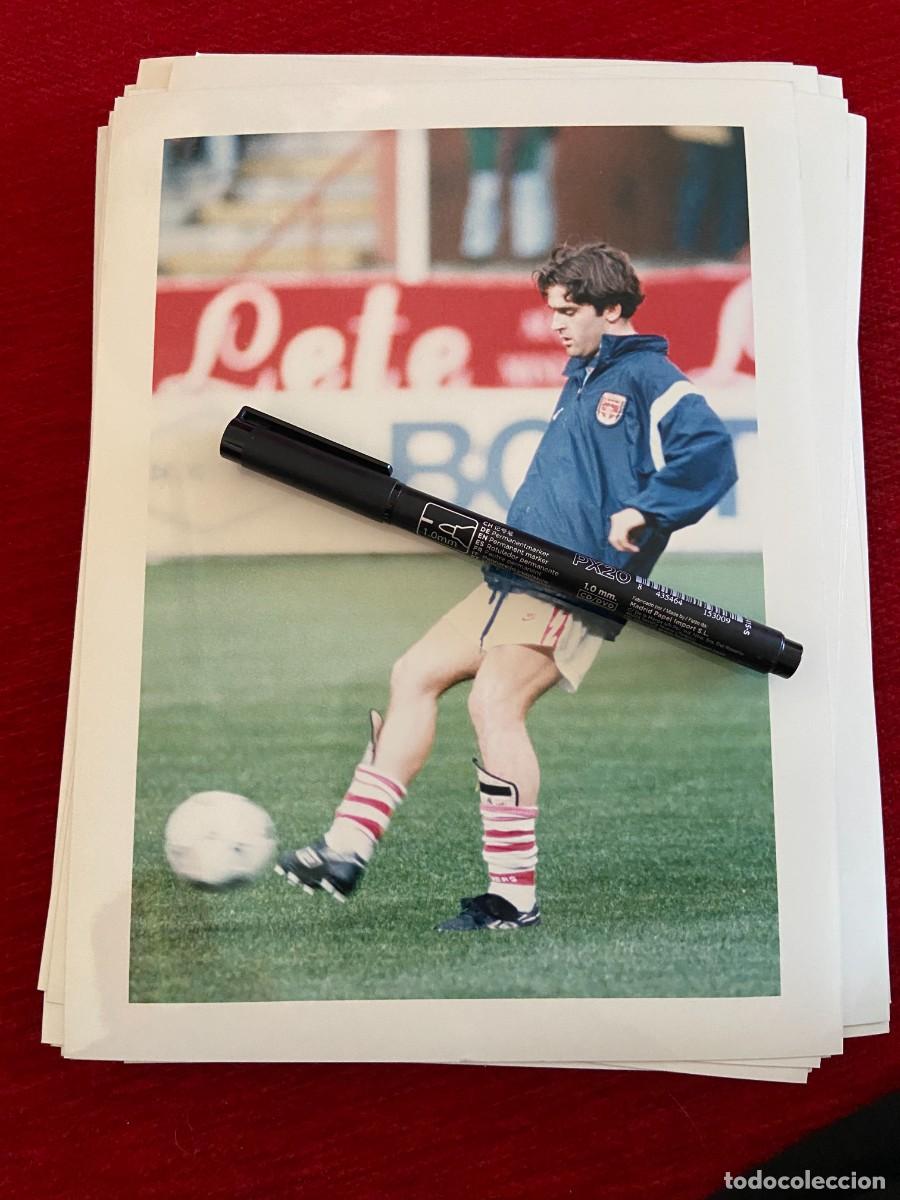 Collectionnisme sportif: F30363 FOTO FOTOGRAFIA ORIGINAL ARSENAL A&Ntilde;OS 90 DESCONOZCO QUIEN ES??