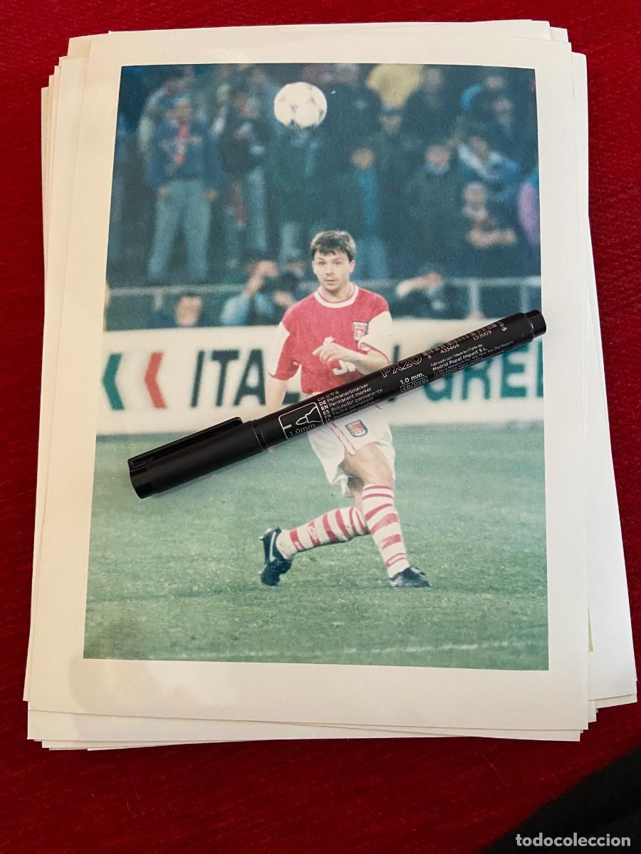 Collectionnisme sportif: F30364 FOTO FOTOGRAFIA ORIGINAL ARSENAL A&Ntilde;OS 90 DESCONOZCO QUIEN ES??