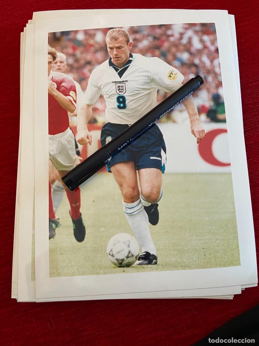 Collectionnisme sportif: F30367 FOTO FOTOGRAFIA ORIGINAL INGLATERRA SELECCION INGLESA ALAN SHEARER