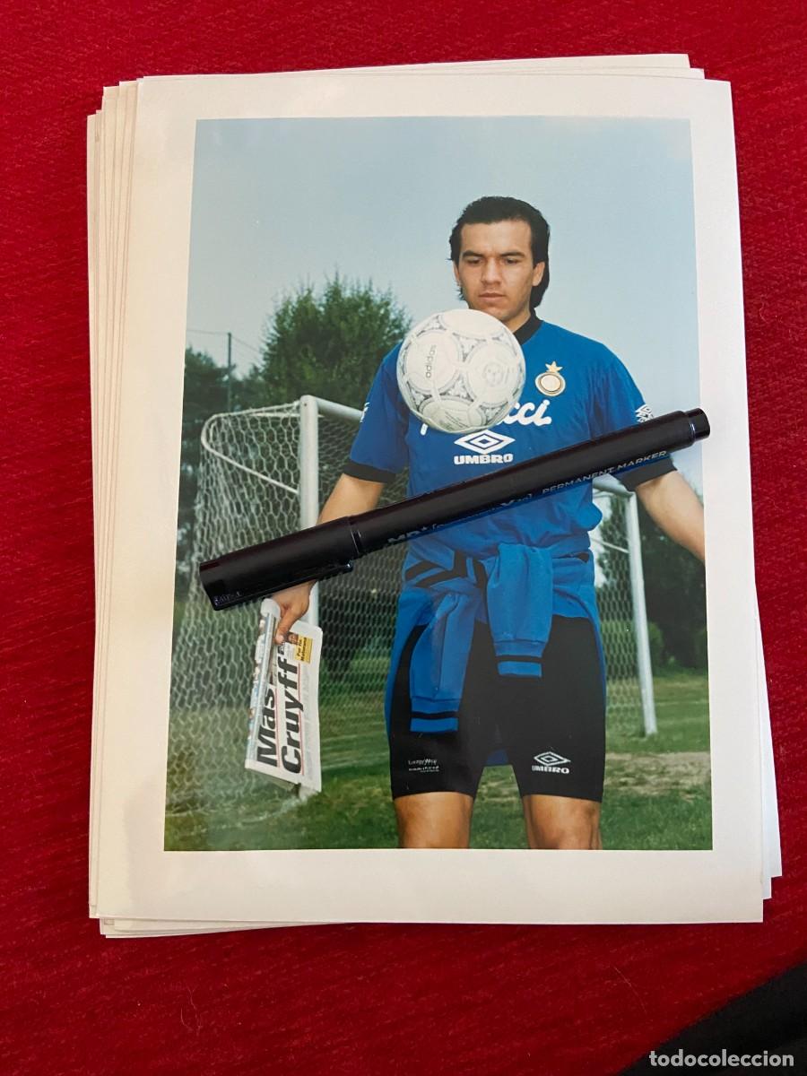 Sports collectibles: F30392 FOTO FOTOGRAFIA ORIGINAL INTER MILAN INTERNAZIONALE DESCONOZCO QUIEN ES??