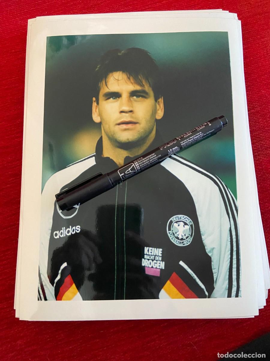 Sports collectibles: F30507 FOTO FOTOGRAFIA ORIGINAL ALEMANIA SELECCION ALEMANA GERMANY ULF HELMER