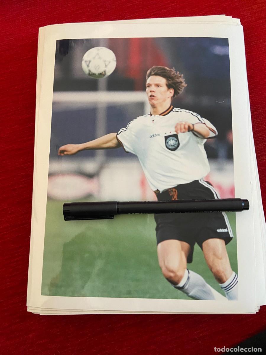 Sports collectibles: F30510 FOTO FOTOGRAFIA ORIGINAL ALEMANIA SELECCION ALEMANA GERMANY CHRISTIAN ZIEGE