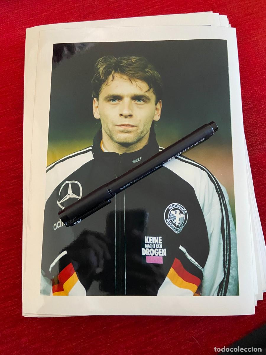 Sports collectibles: F30519 FOTO FOTOGRAFIA ORIGINAL ALEMANIA SELECCION ALEMANA GERMANY THOMAS HASSLER