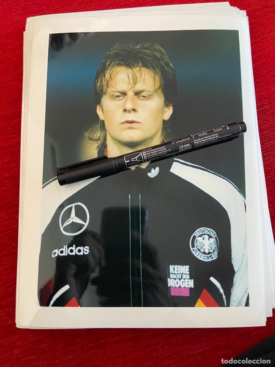 Sports collectibles: F30523 FOTO FOTOGRAFIA ORIGINAL ALEMANIA SELECCION ALEMANA GERMANY CHRISTIAN WORMS