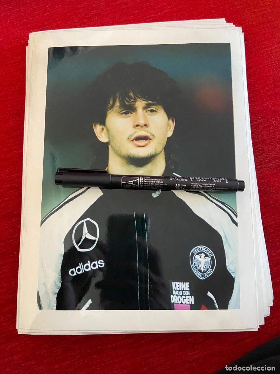 Sports collectibles: F30524 FOTO FOTOGRAFIA ORIGINAL ALEMANIA SELECCION ALEMANA GERMANY DIRK SCHUSTER