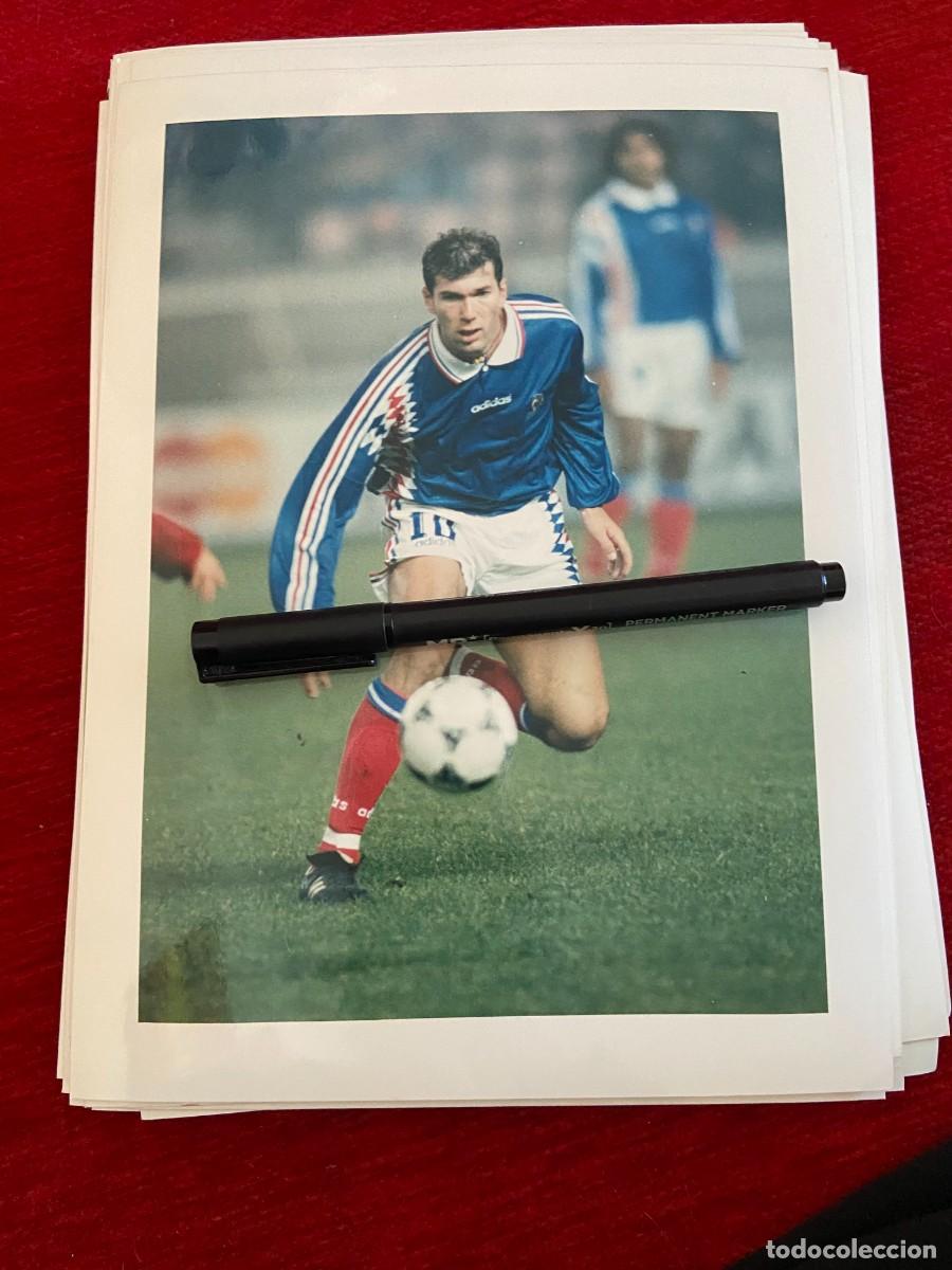 Coleccionismo deportivo: F30547 FOTO FOTOGRAFIA ORIGINAL FRANCIA ZINEDINE ZIDANE SELECCION FRANCESA