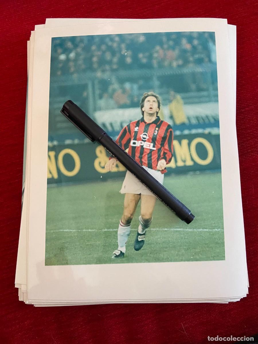 Sports collectibles: F30596 FOTO FOTOGRAFIA ORIGINAL FUTBOL MILAN DESCONOZCO QUIEN ES EL JUGADOR???