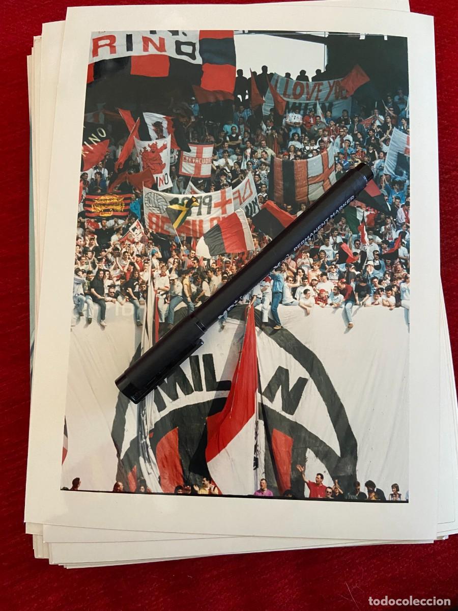 Collectionnisme sportif: F30600 FOTO FOTOGRAFIA ORIGINAL ULTRAS TIFOSI PANCARTAS BANDERAS TIFO MILAN