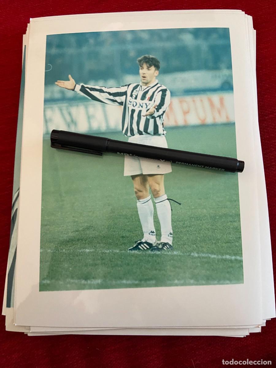 Collectionnisme sportif: F30610 FOTO FOTOGRAFIA ORIGINAL FUTBOL JUVENTUS DEL PIERO
