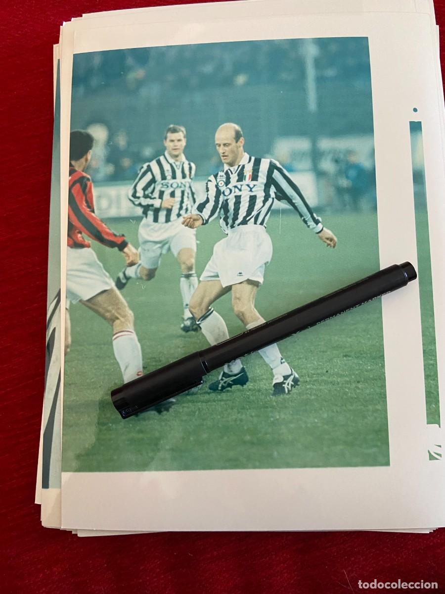 Collectionnisme sportif: F30614 FOTO FOTOGRAFIA ORIGINAL FUTBOL MILAN JUVENTUS ATTILIO LOMBARDO