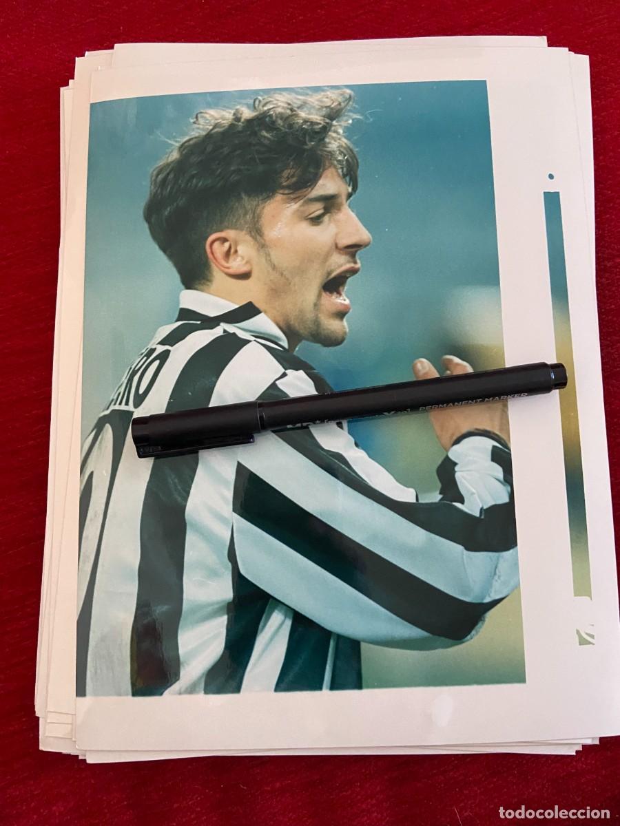 Collectionnisme sportif: F30619 FOTO FOTOGRAFIA ORIGINAL FUTBOL MILAN JUVENTUS DEL PIERO