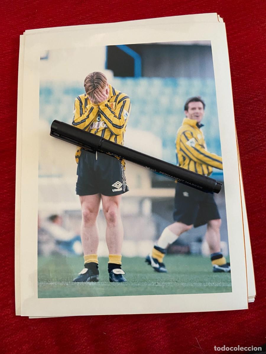 Collectionnisme sportif: F30650 FOTO FOTOGRAFIA ORIGINAL FUTBOL INGLES CHELSEA DESCONOZCO QUIEN ES??