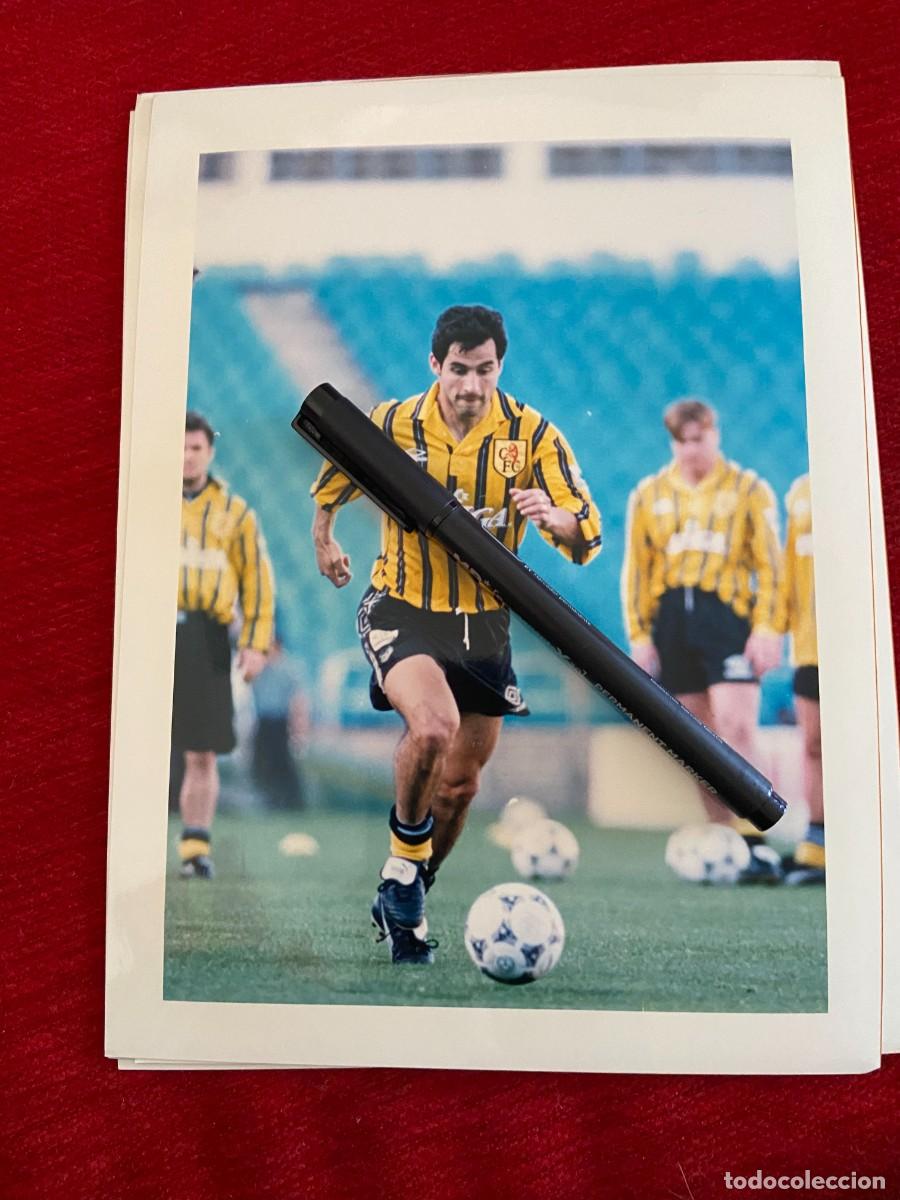 Collectionnisme sportif: F30654 FOTO FOTOGRAFIA ORIGINAL FUTBOL INGLES CHELSEA DESCONOZCO QUIEN ES??