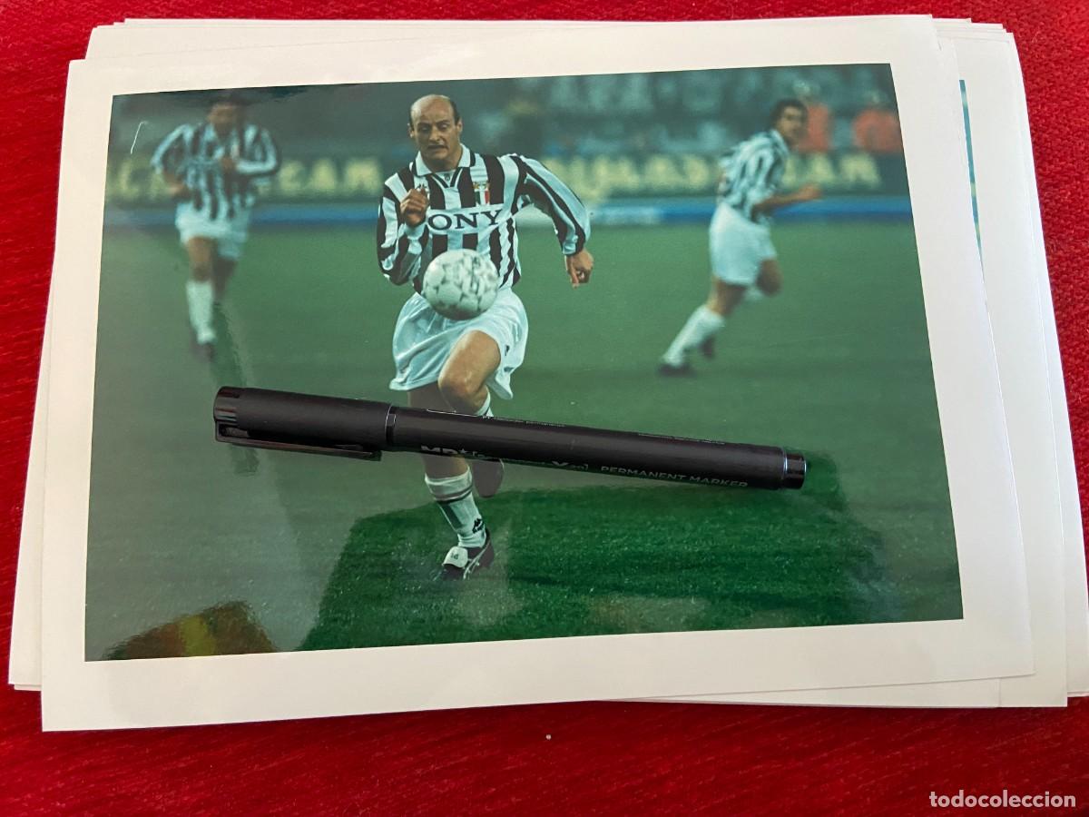 Collectionnisme sportif: F30675 FOTO FOTOGRAFIA ORIGINAL FUTBOL MILAN JUVENTUS ATTILIO LOMBARDO