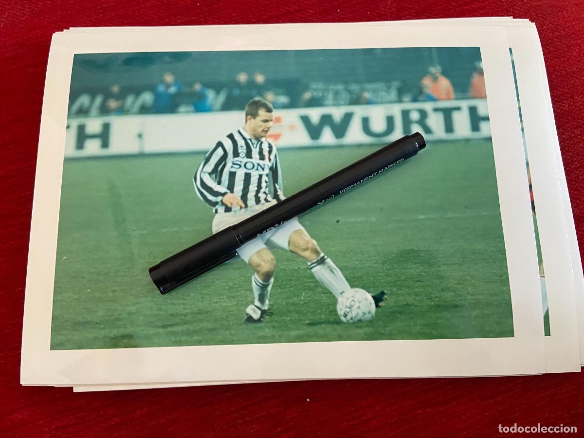 Collectionnisme sportif: F30676 FOTO FOTOGRAFIA ORIGINAL FUTBOL MILAN JUVENTUS DESCONOZCO QUIEN ES??
