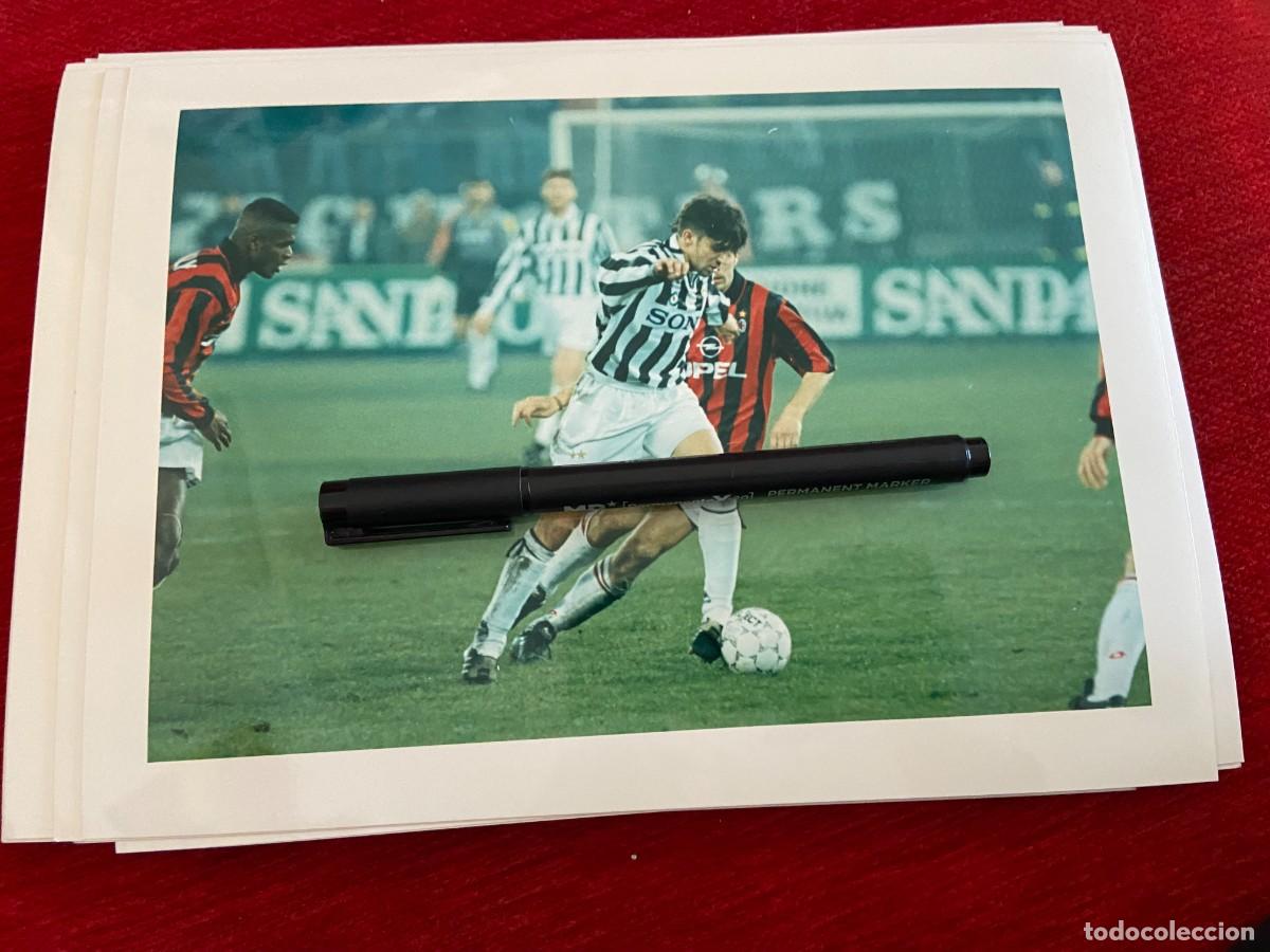 Collectionnisme sportif: F30677 FOTO FOTOGRAFIA ORIGINAL FUTBOL MILAN JUVENTUS DEL PIERO