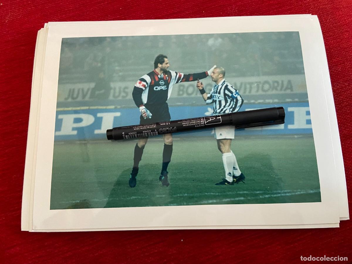Collectionnisme sportif: F30686 FOTO FOTOGRAFIA ORIGINAL FUTBOL MILAN JUVENTUS GIANLUCA VIALLI &iquest;&iquest;SEBASTIANO ROSSI??