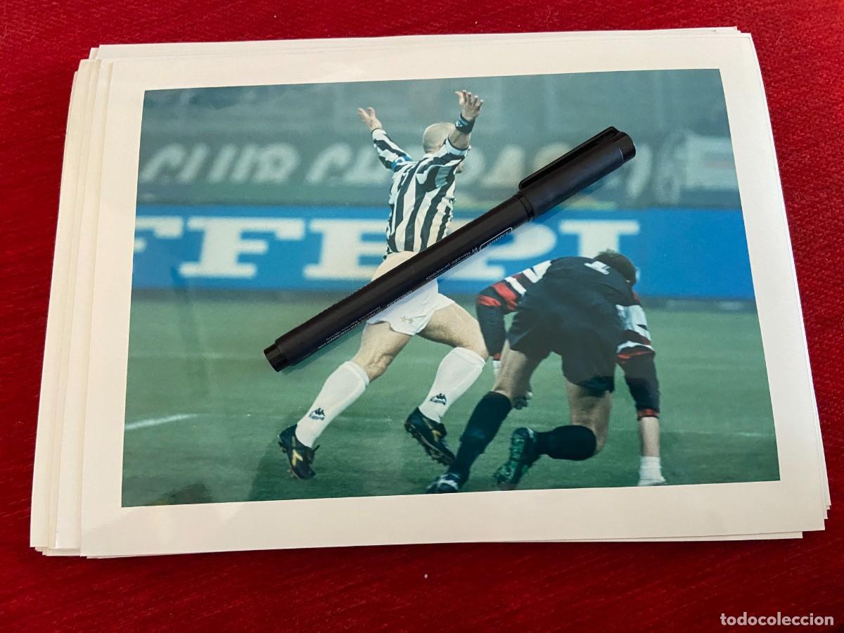 Collectionnisme sportif: F30687 FOTO FOTOGRAFIA ORIGINAL FUTBOL MILAN JUVENTUS GIANLUCA VIALLI &iquest;&iquest;SEBASTIANO ROSSI??