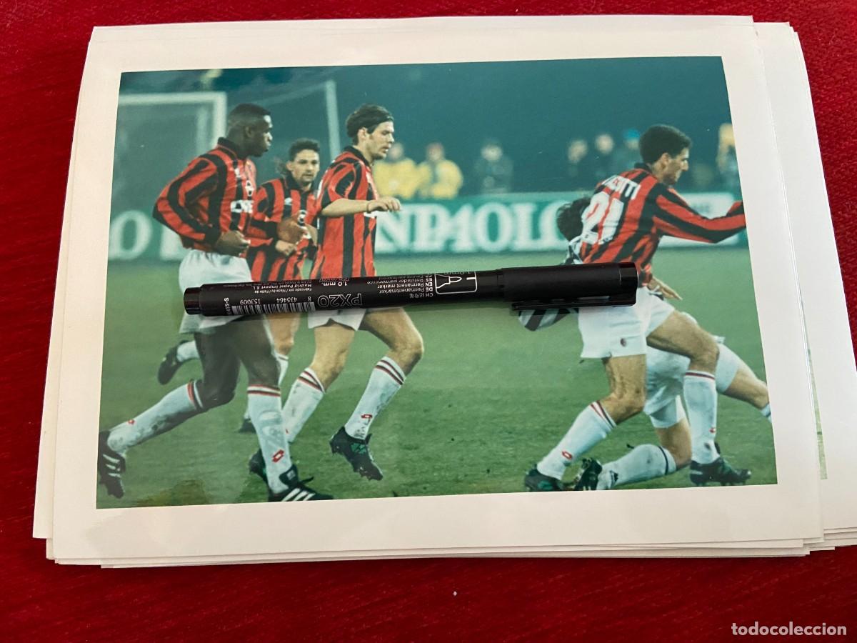 Collectionnisme sportif: F30693 FOTO FOTOGRAFIA ORIGINAL FUTBOL JUVENTUS MILAN WEAH DESCONOZCO QUIEN ES??