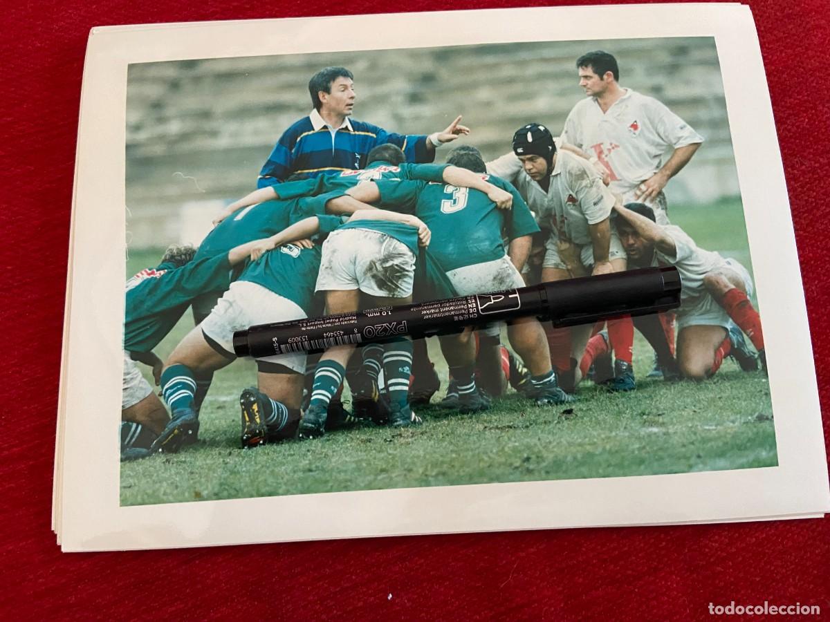 Collectionnisme sportif: F30770 FOTO FOTOGRAFIA ORIGINAL RUGBY DESCONOZCO LOS JUGADORES PORTUGAL???