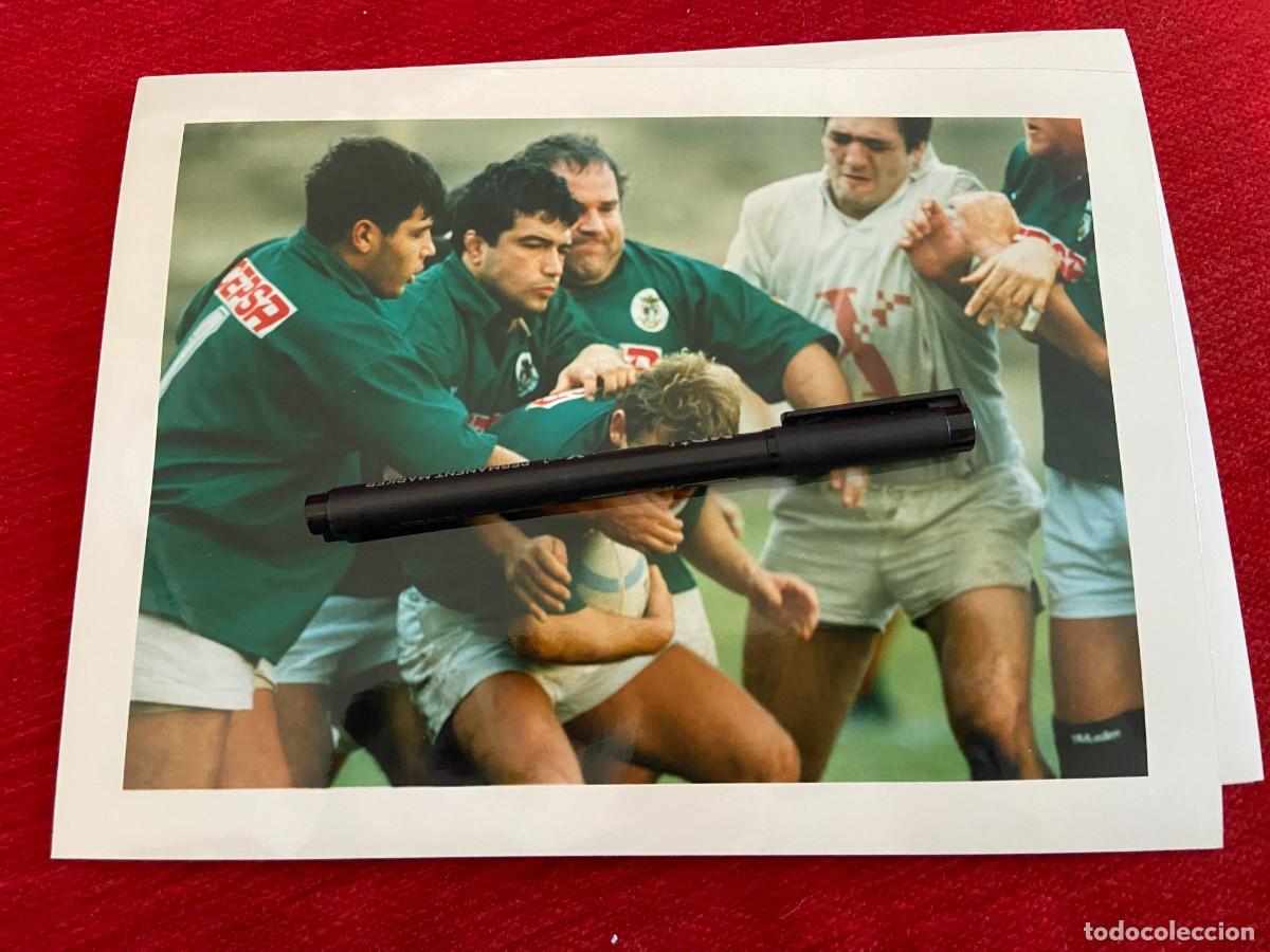 Collectionnisme sportif: F30773 FOTO FOTOGRAFIA ORIGINAL RUGBY DESCONOZCO LOS JUGADORES PORTUGAL???