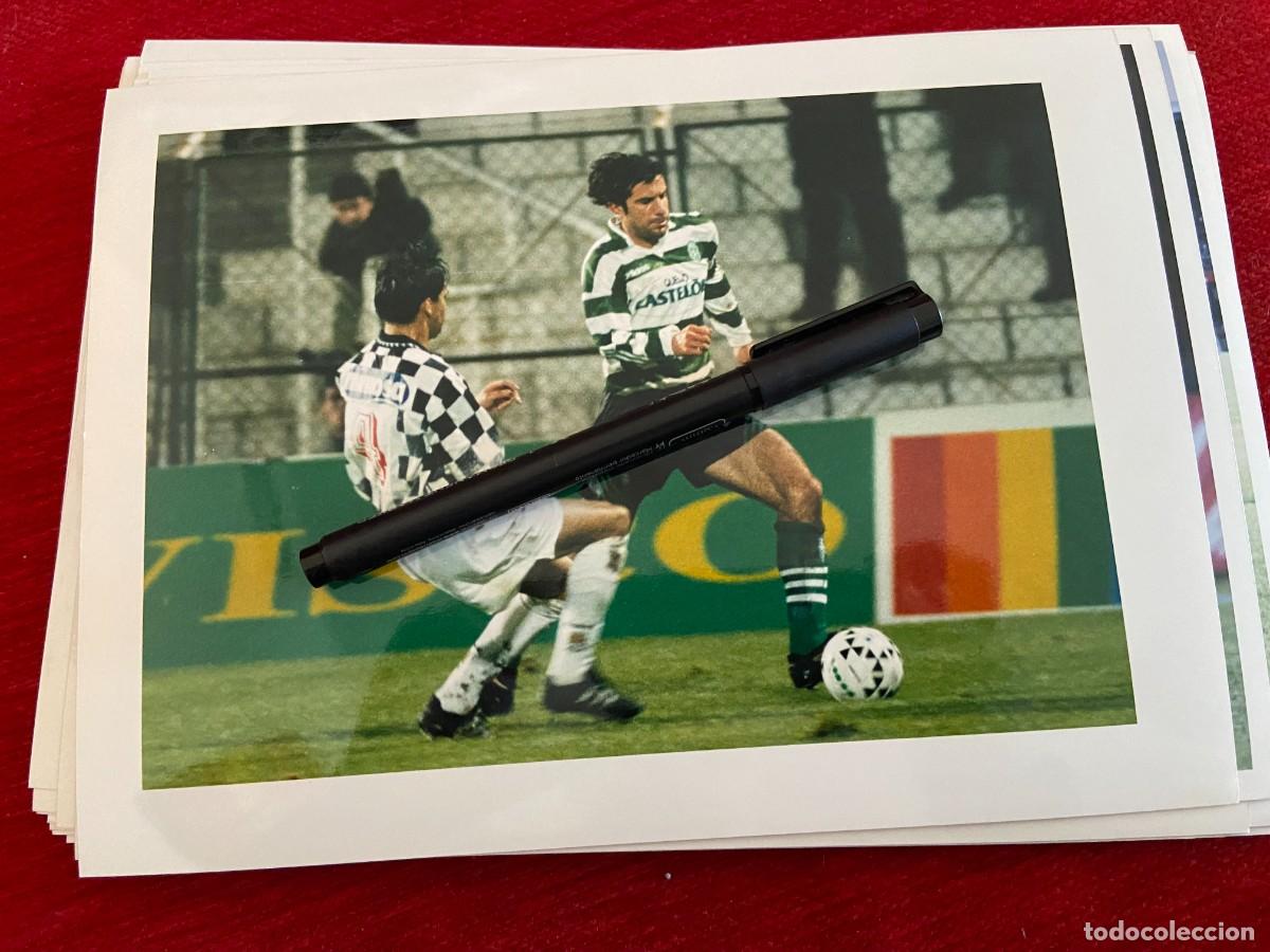 Collectionnisme sportif: F30834 FOTO FOTOGRAFIA ORIGINAL SPORTING PORTUGAL BOAVISTA LUIS FIGO