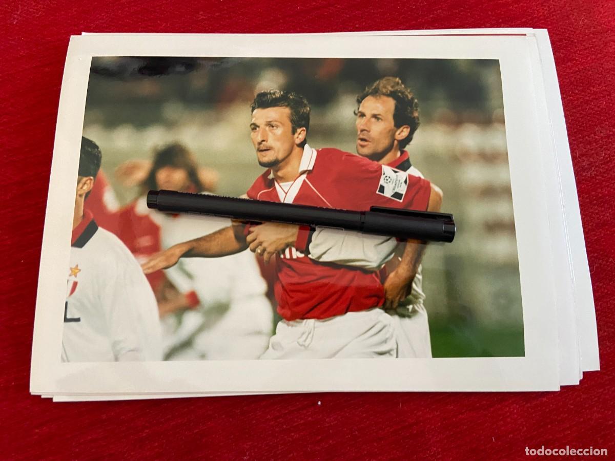 Collectionnisme sportif: F30863 FOTO FOTOGRAFIA ORIGINAL BENFICA MILAN &iquest;DESCONOZCO QUIEN ES???