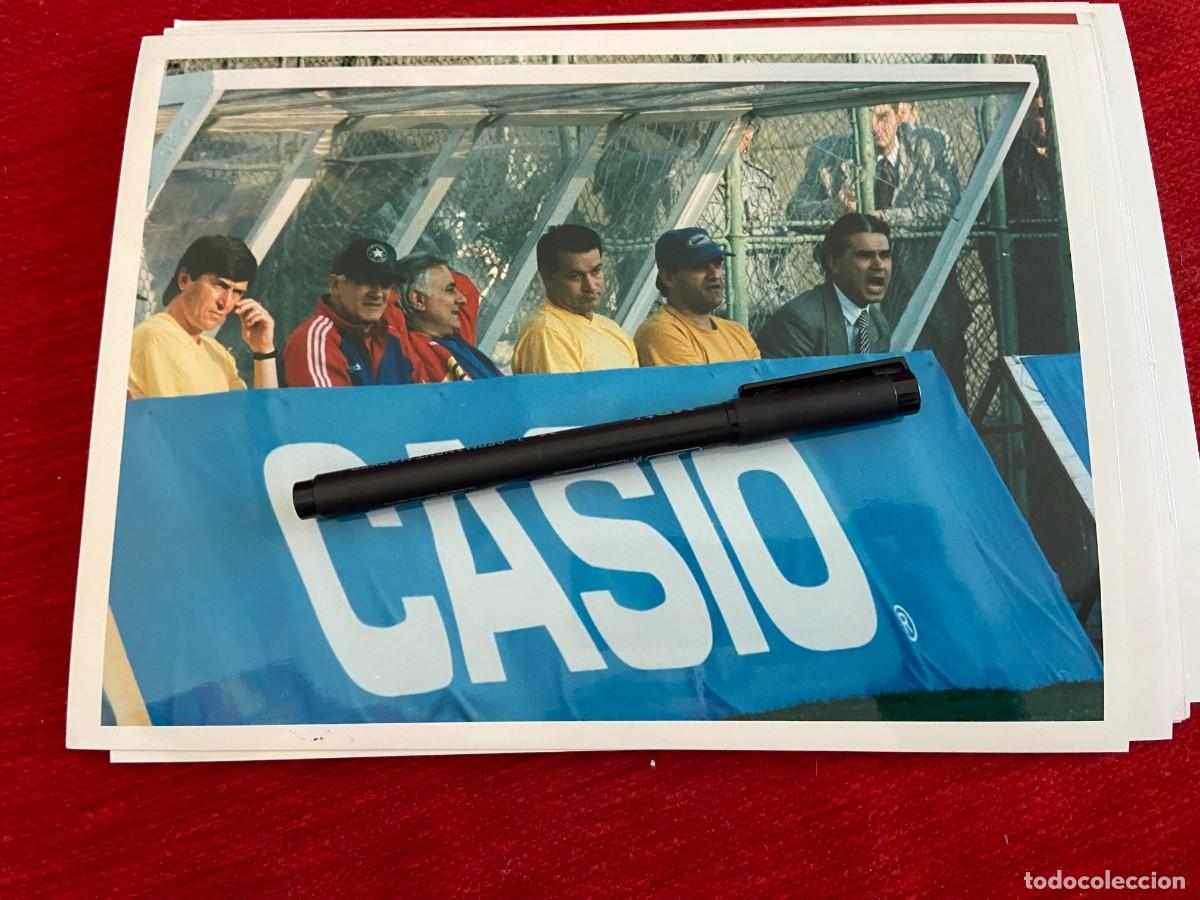 Collectionnisme sportif: F30864 FOTO FOTOGRAFIA ORIGINAL BANQUILLO FUTBOL ENTRENADOR DESCONOZCO QUIEN ES???