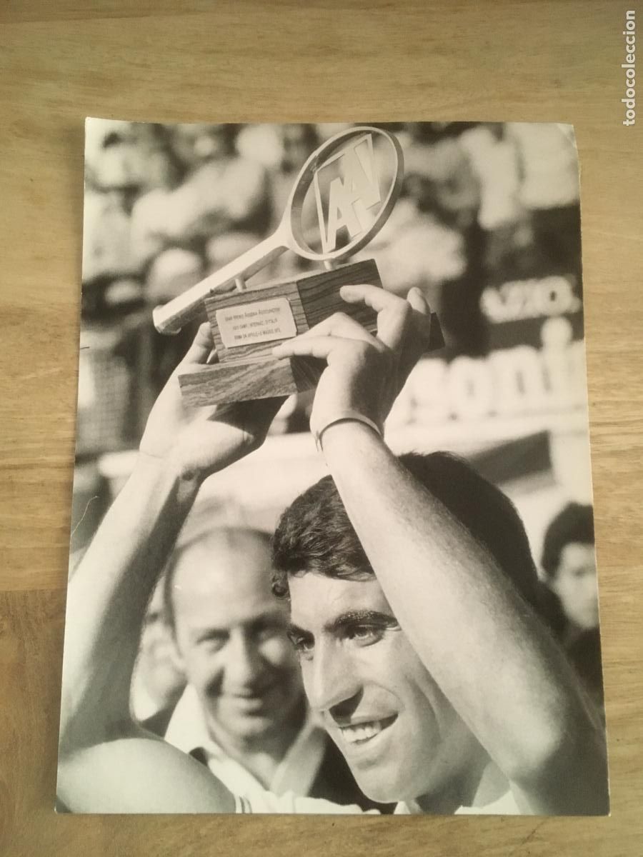 Sports collectibles: manuel orantes tenis tenista foto original antigua
