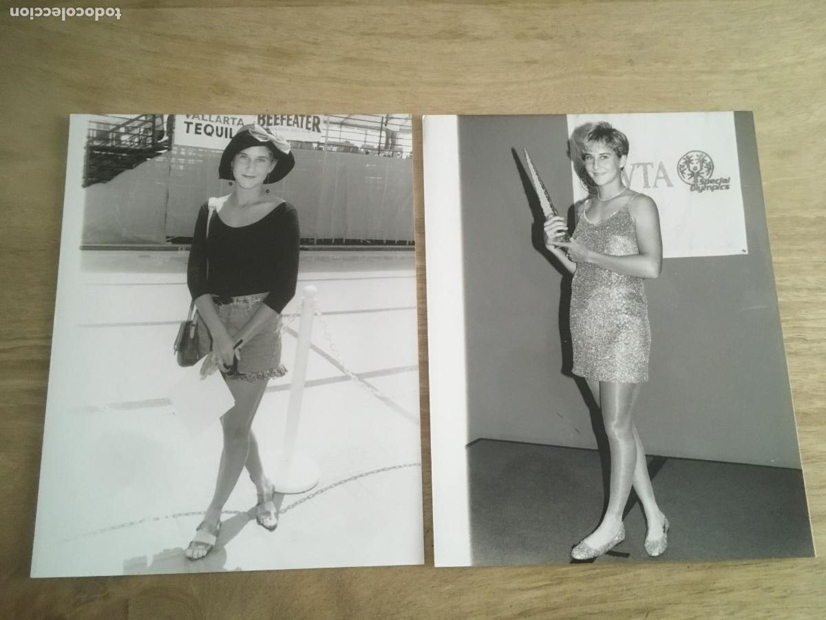 Sports collectibles: monica seles tenis tenista foto original antigua