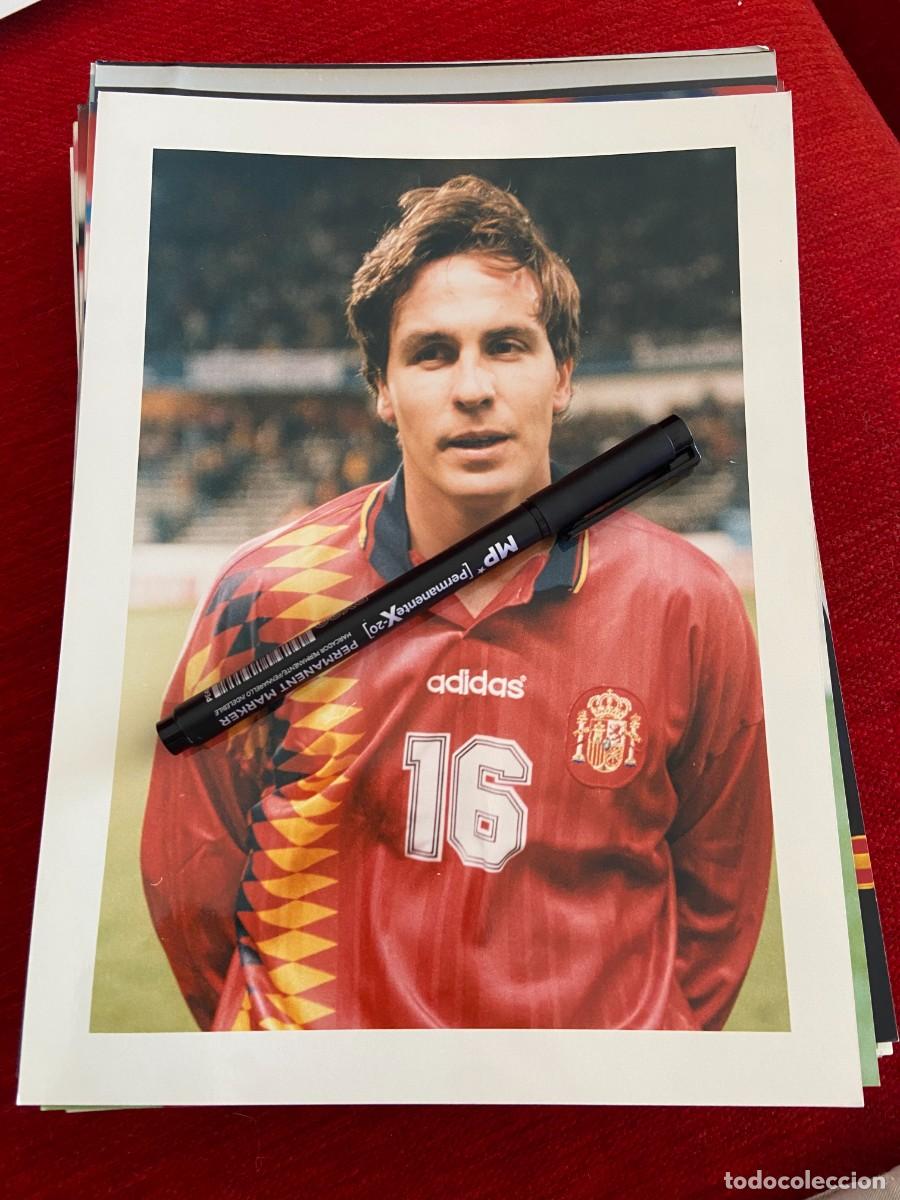Collectionnisme sportif: F30982 FOTO FOTOGRAFIA ORIGINAL ESPA&Ntilde;A SELECCION ESPA&Ntilde;OLA SEBASTIAN LOSADA
