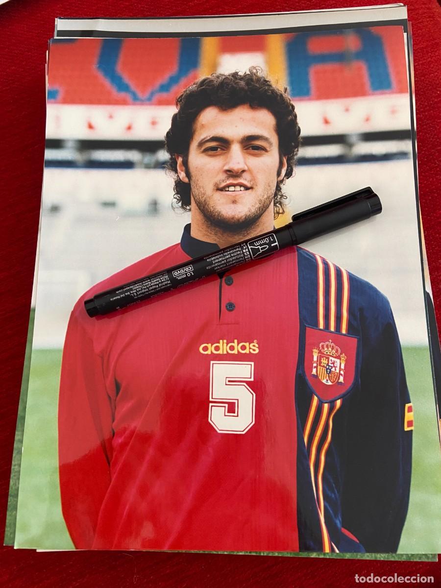 Collectionnisme sportif: F30983 FOTO FOTOGRAFIA ORIGINAL ESPA&Ntilde;A SELECCION ESPA&Ntilde;OLA KIKO NARVAEZ