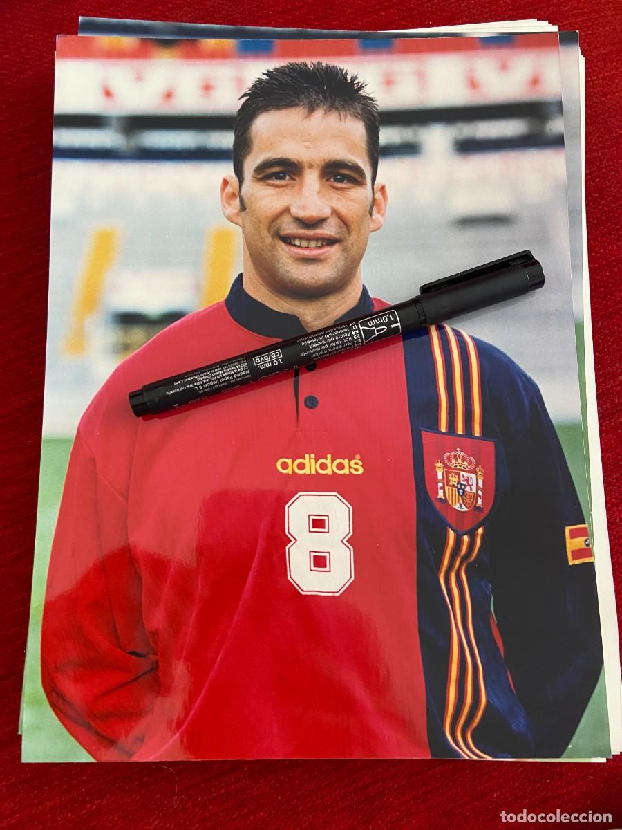 Collectionnisme sportif: F31011 FOTO FOTOGRAFIA ORIGINAL ESPA&Ntilde;A SELECCION ESPA&Ntilde;OLA PIZZI