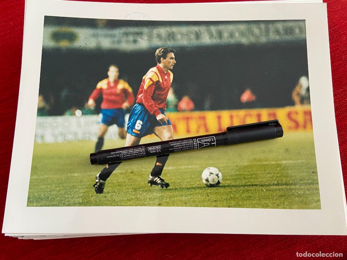 Sports collectibles: F31084 FOTO FOTOGRAFIA ORIGINAL SELECCION ESPA&Ntilde;OLA ESPA&Ntilde;A JORGE OTERO