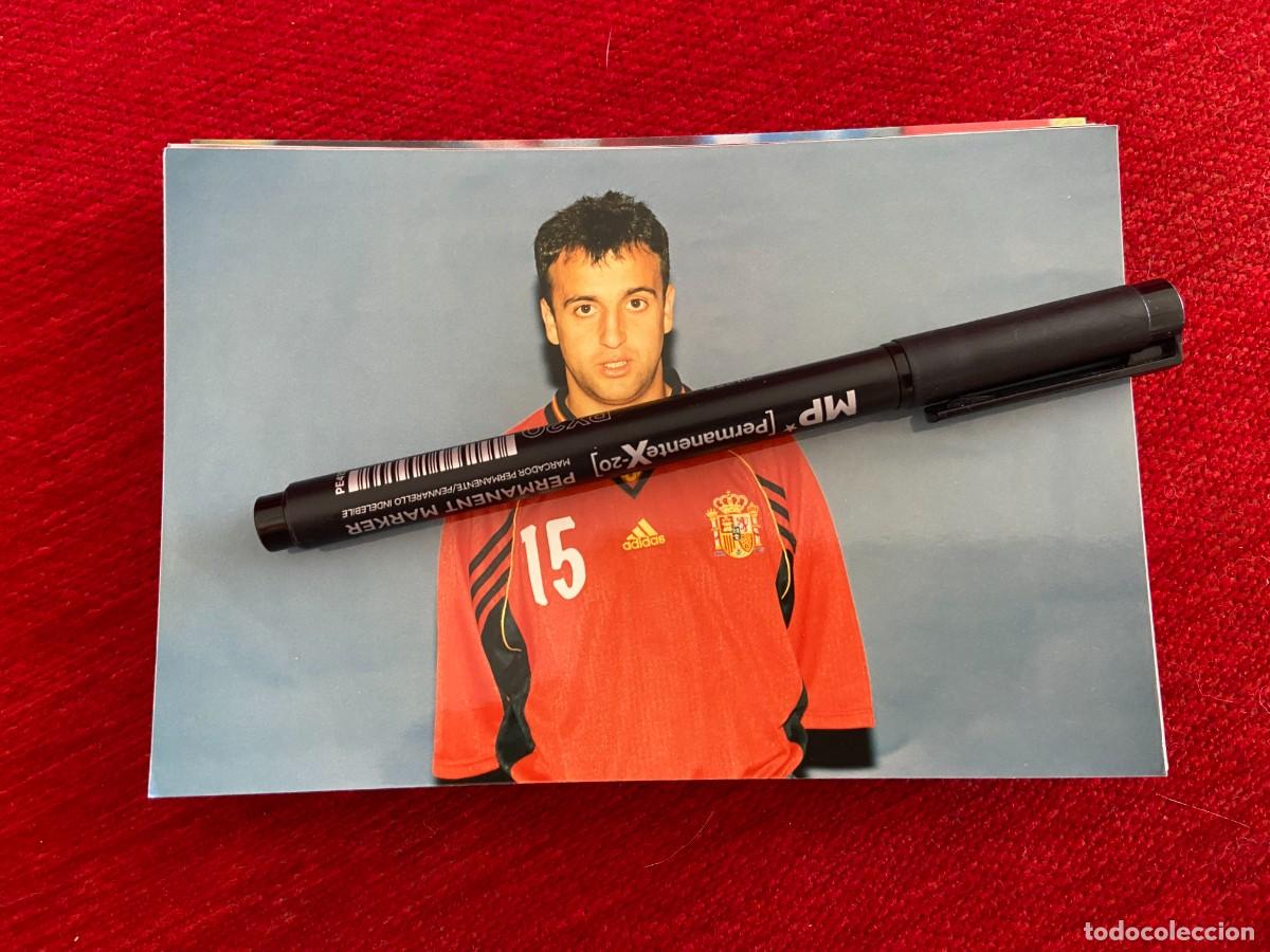 Sports collectibles: R26674 FOTO FOTOGRAFIA ESPA&Ntilde;A SELECCION ESPA&Ntilde;OLA FRAN FRANCISCO JAVIER GONZALEZ PEREZ